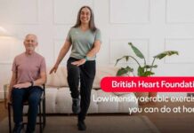 Low intensity aerobic exercises – 10 minute home workout