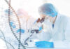 Revolutionary Cancer Tech REVIVES Prostate Treatment Scientist examining samples under a microscope in a laboratory
