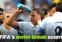 What is FIFA’s water break in the World Cup actually hiding? #fifaworldcup