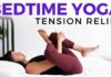 Bloated? Try This Bedtime Twist 15 min Bedtime Yoga in Bed for Better Sleep | Tension relief to fall asleep