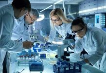 AI Unearths Ozempic Rival With No Side Effects Scientists working together in a laboratory