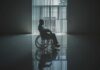 Blood Test Flags Future Wheelchair Use Person in a wheelchair silhouetted by a large window