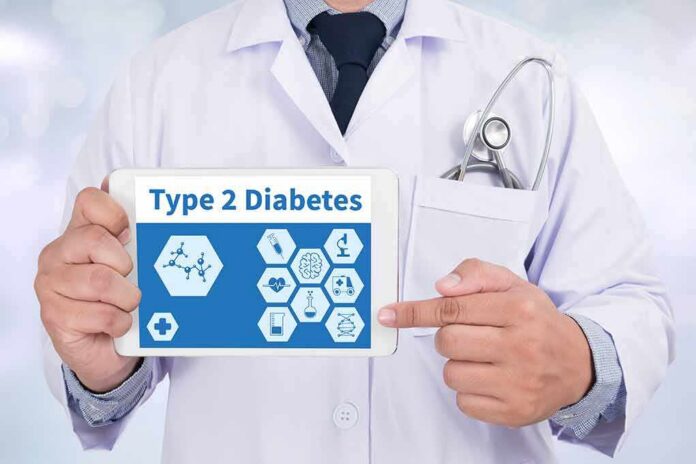 shutterstock_446120431-1 Doctor holding tablet about type 2 diabetes
