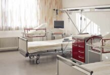 Preventable Dad Deaths Stun Researchers A hospital room featuring empty patient beds and medical equipment