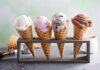 Blood Sugar Twist: Ice Cream Upends Rules Four ice cream cones in a wooden stand
